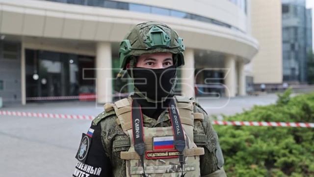 Последствия обстрела в Донецке