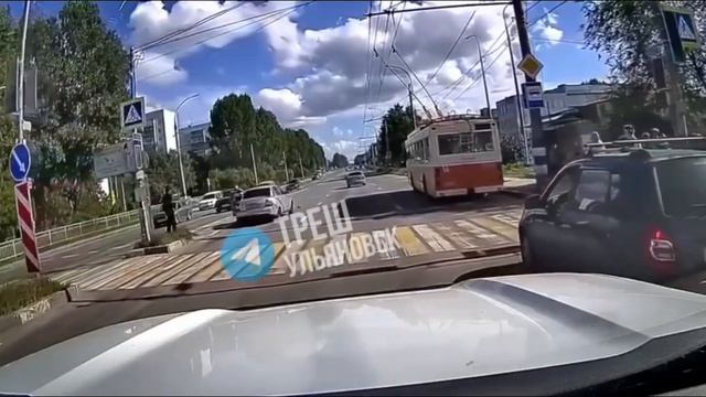В Заволжье Ульяновска водитель наехал на 13-летнего подростка-нарушителя