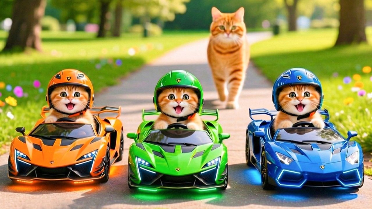 🐾 Мама-кошка подстригает шерсть на ферме и делает тигровую шапку для котят дома🐾🎩🐯