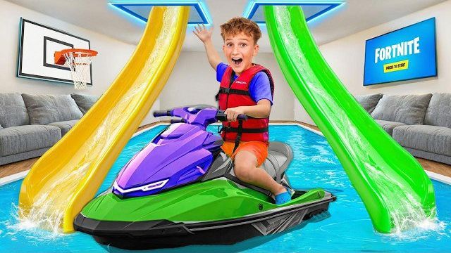 😱 Я ПОСТРОИЛ СЕКРЕТНЫЙ БАССЕЙН В СВОЕЙ КОМНАТЕ! 🏊♂️ ЧТО ПРОИЗОШЛО?!