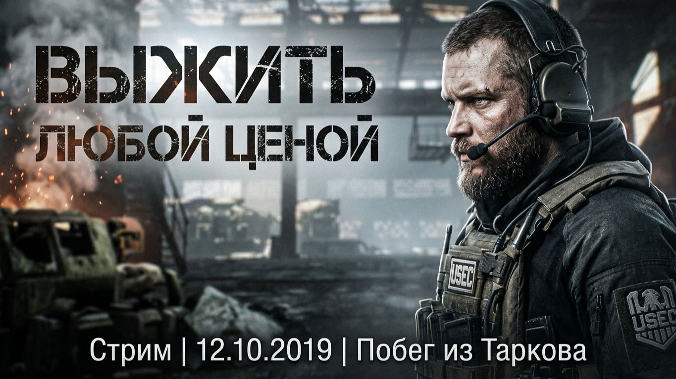 Стрим _ 12.10.2019 _ Escape From Tarkov _ Побег из Таркова _ EscapeFromTarkov