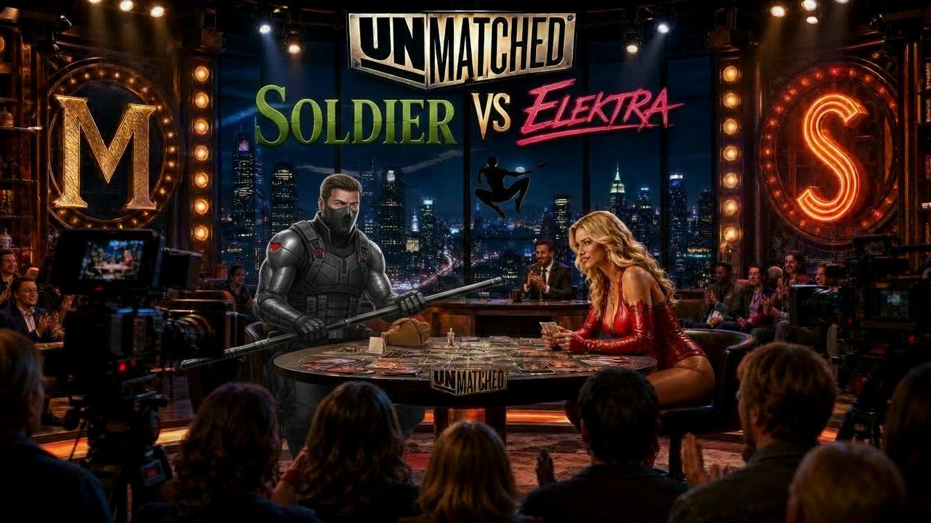 Unmatched Winter Soldier VS Elektra VS Spidy