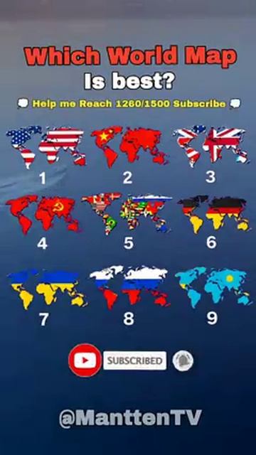 🌍Which World Map Is The Best🌍