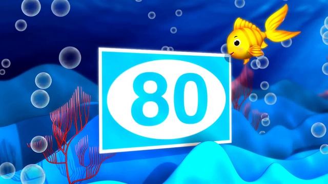 Песня про числа от 10 до 100 | Детские стишки для малышей от LittleBabyBum - Азбука и цифры