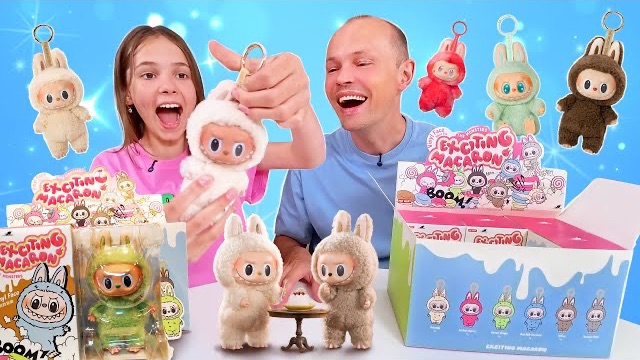 Большая распаковка Labubu