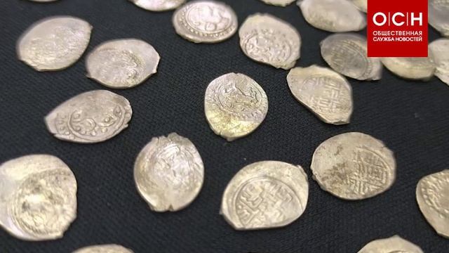 Археологи обнаружили в Коломне крупный клад, состоящий из 2,6 тысячи монет.