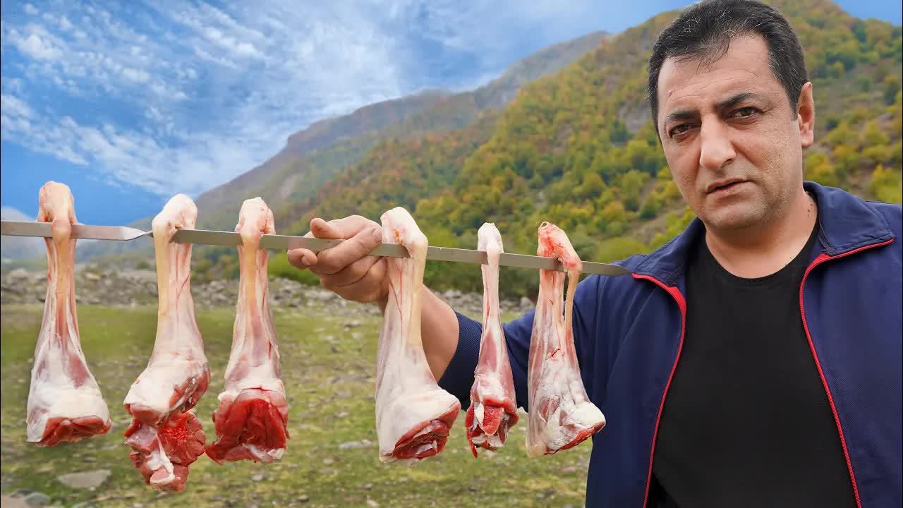 Лучшие жареные бараньи ноги с хрустящей корочкой и картофелем с овощами