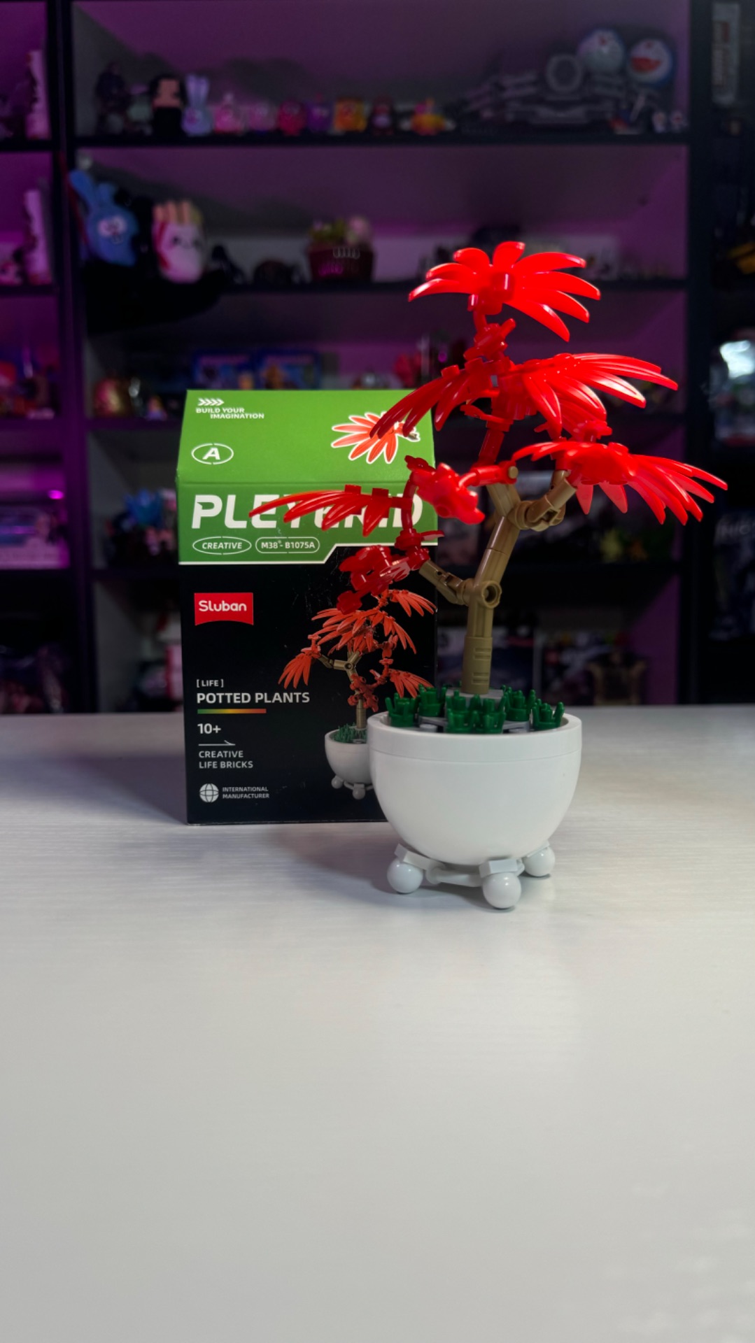 Potted Plants, красная пальма от Sluban Pleyerid #collectors_shelf_ #полкаколлекционера #lego