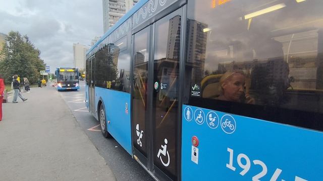 Автобус ЛиАЗ 5292 борт 192452 маршрут 782