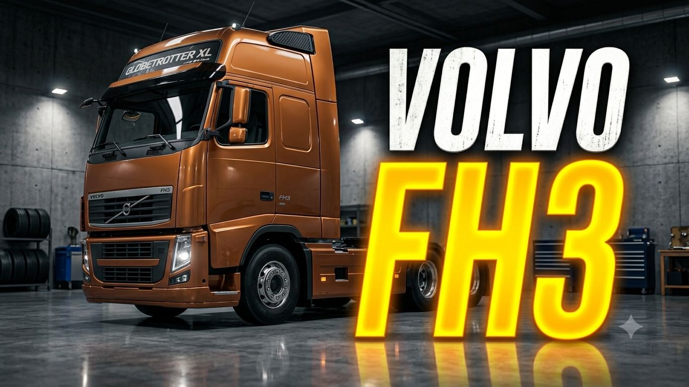 Легендарный Volvo FH3 Globetrotter XL в ETS2... Наш первый обзор тягача из Риги...