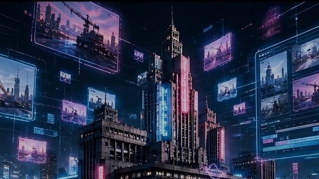 Video_По проспектам - неоновым 1
