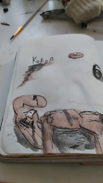 рисую 🌺Бесси🌸и 🐇Кокоа🍫