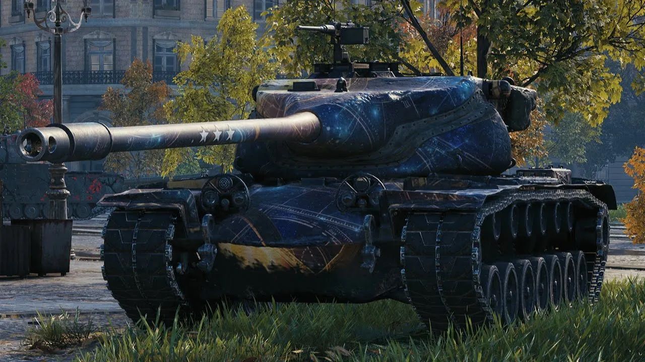 T57 Heavy Tank - 5 Кил 10,7К Дамаг