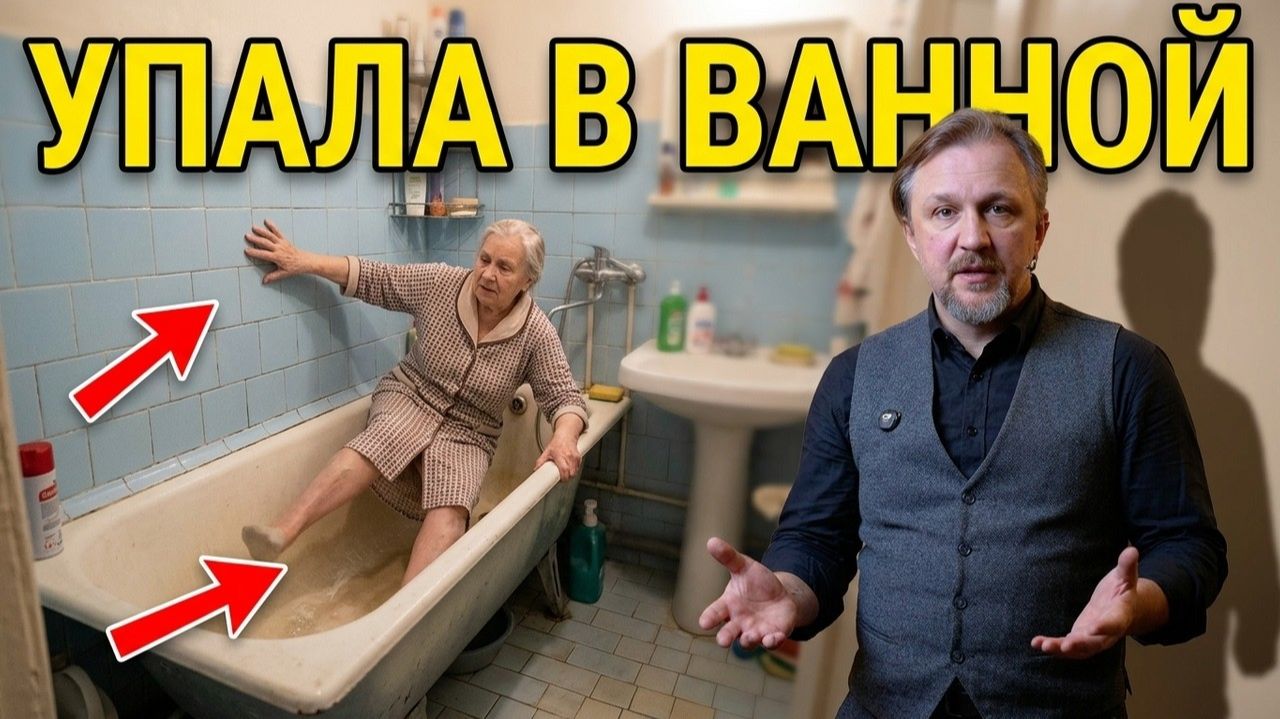 Безопасный дом: ванная и полы. Как не дать пожилому близкому упасть