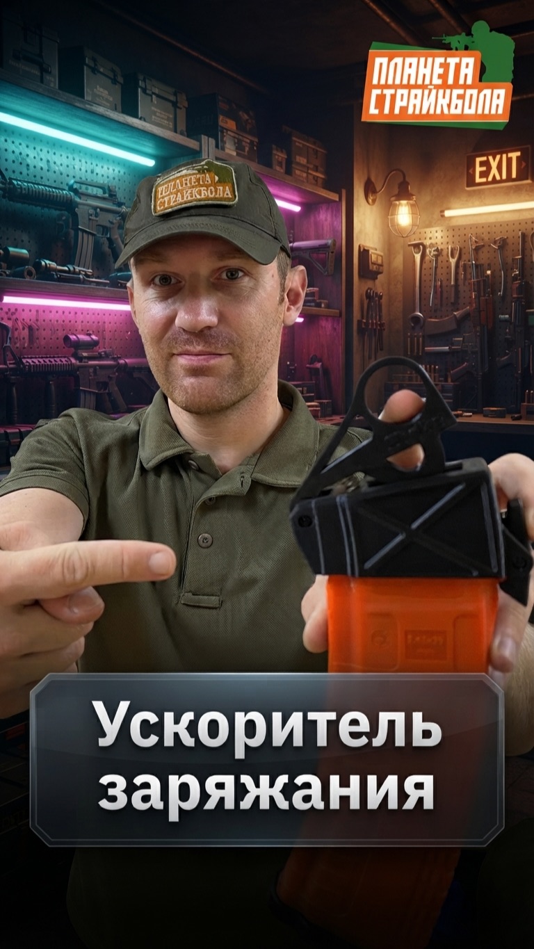Ускоритель заряжания АК от Strike 🔫💨👍 #strikegear #5.45 #7.62x39 #шортс