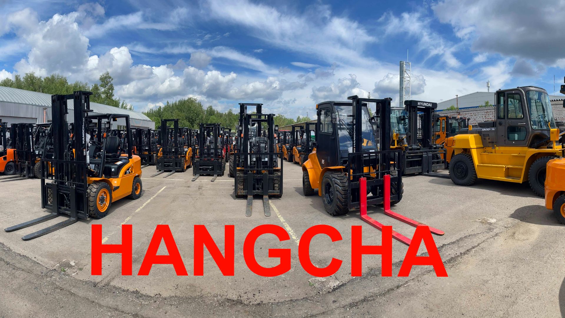 HANGCHA вилочные погрузчики. Электрические_Дизельные