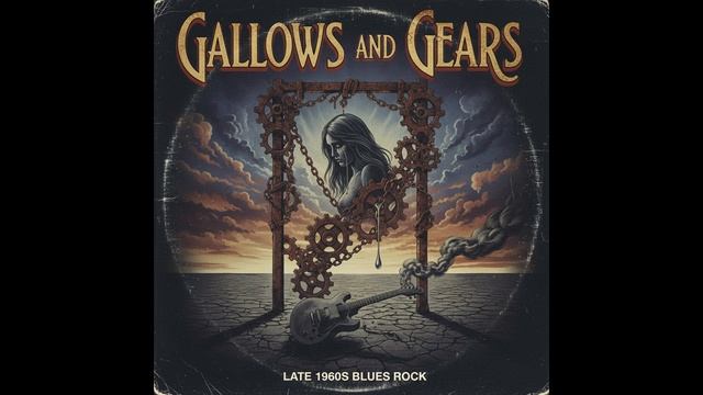 Gallows And Gears (Full Album) Lost 1970s Hard Rock Blues (AI)