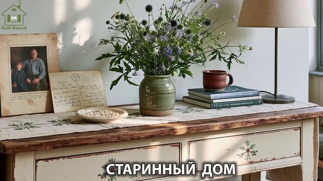 Старинный дом поздним летом и что внутри (4)