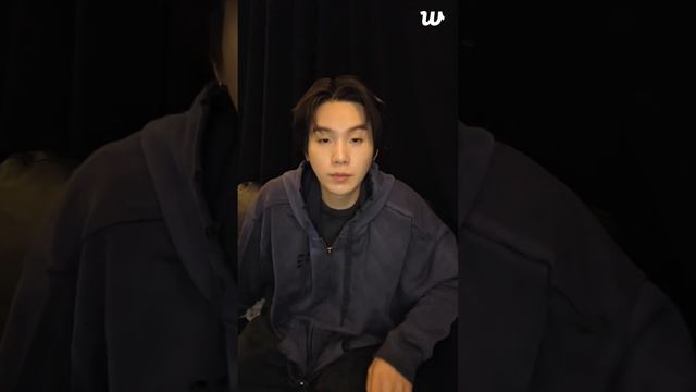 WEVERSE Live Yoongi «Перед концертом!» 2026.08.16