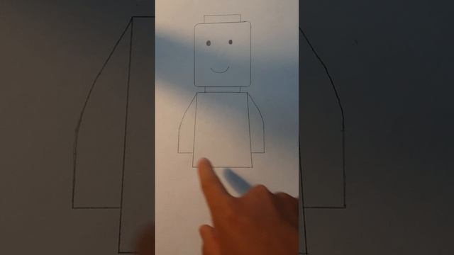 ✏️КАК НАРИСОВАТЬ МИНИФИГУРКУ ЛЕГО (инструкция)🖌