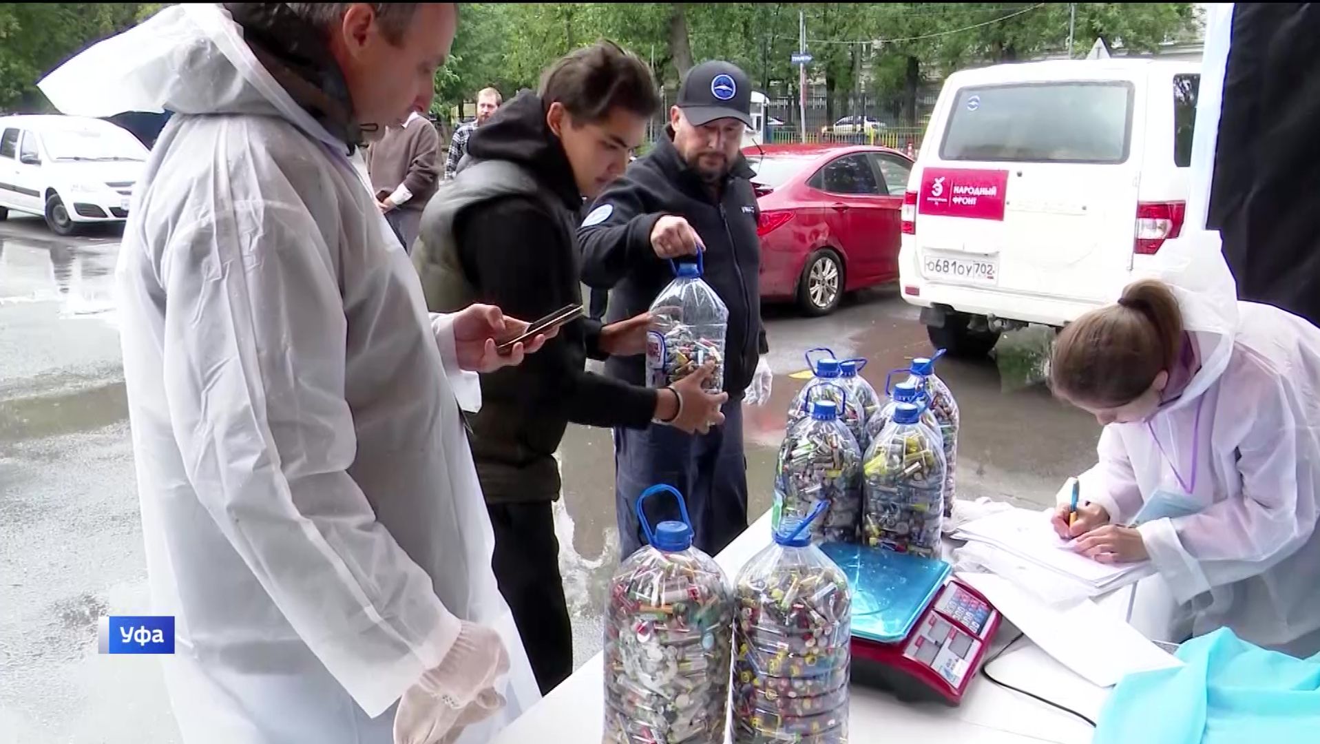 Пять тонн использованных батареек и три тонны текстиля сдали уфимцы в рамках экологической акции