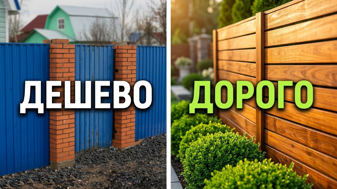 Сделал такой забор и СРАЗУ красиво! ГЕНИАЛЬНЫЕ способы скрыться от соседей