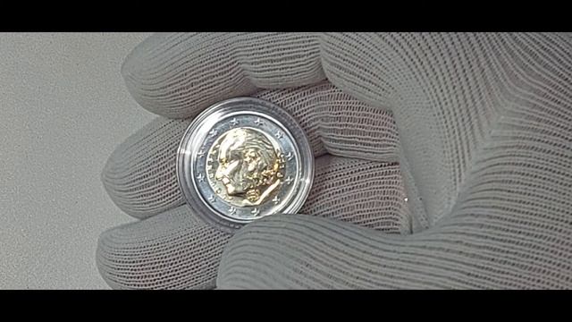 Словакия 2 евро 2021 г.  