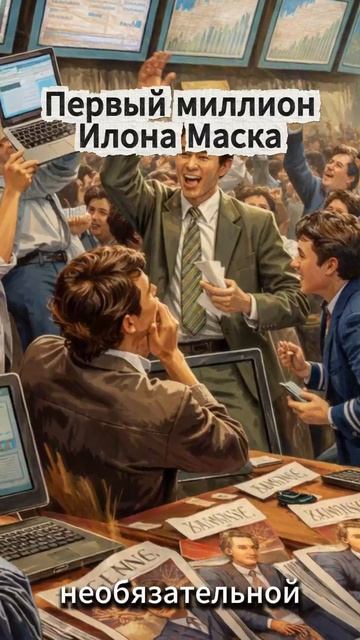 Первый миллион Илона Маска