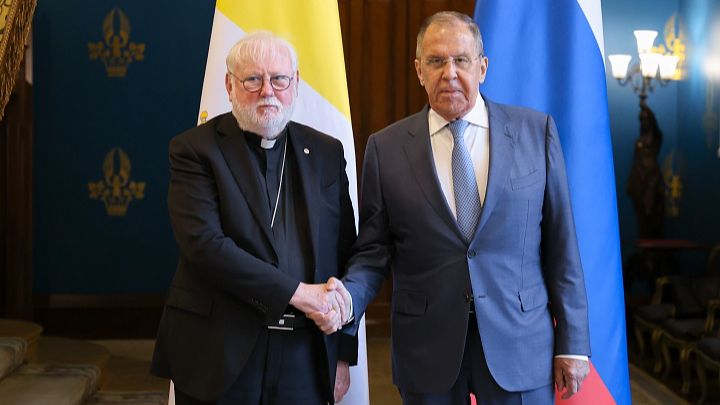 Министр МИД С.В.Лавров переговоры с Секретарём Святого Престола П.Р.Галлахером, Москва, 25.08.2026