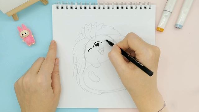 Повторяй за мной | Лёгкие идеи рисования на каждый день