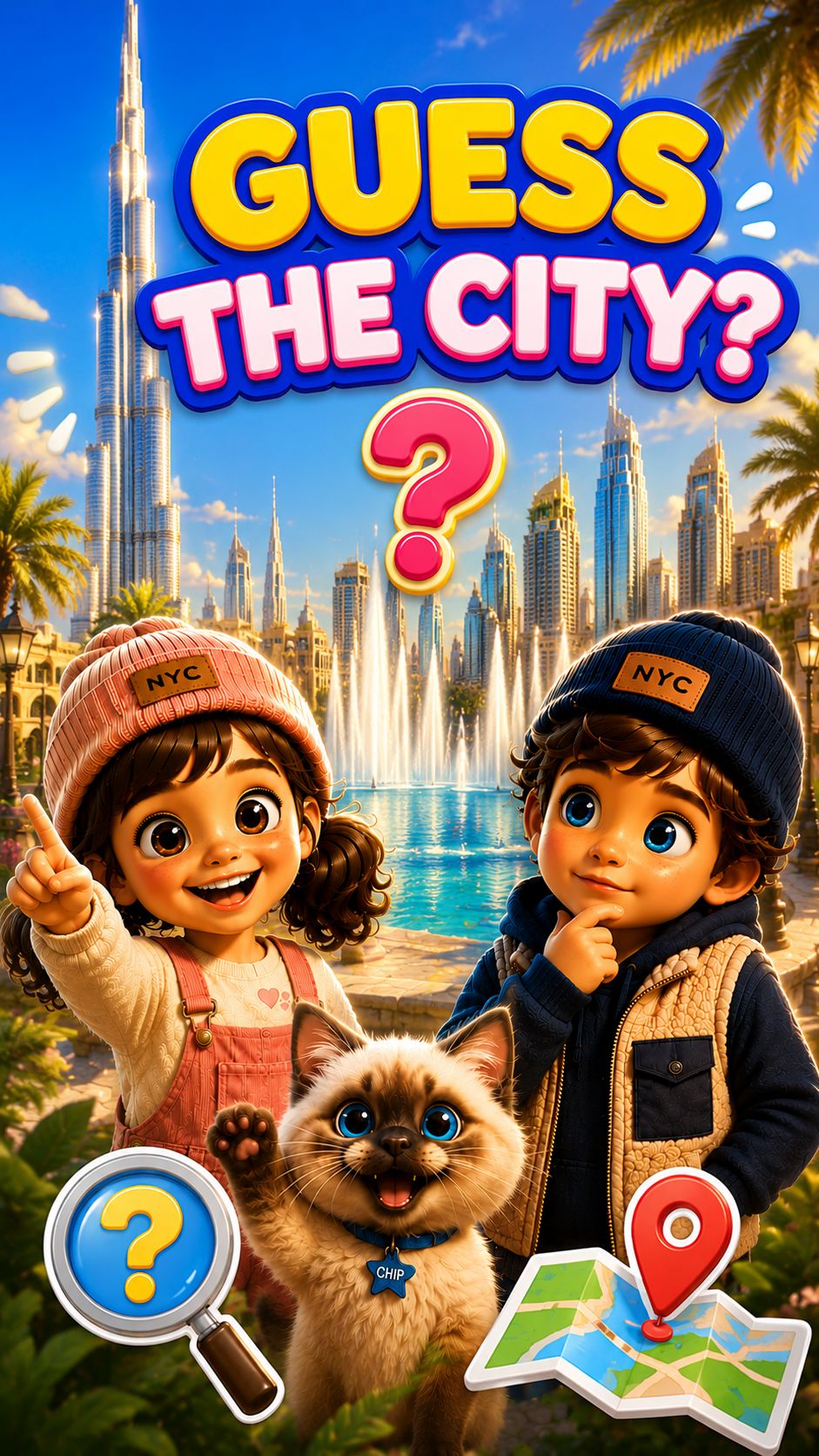 🌍 Сможешь угадать город? 🏙️✨ | Викси и Дрю