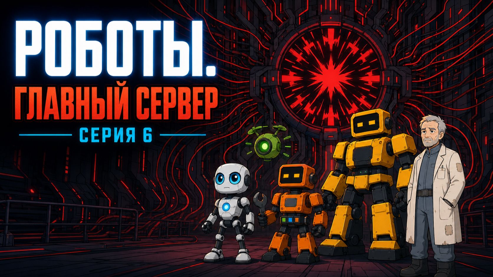 Роботы. Серия 6. Главный сервер