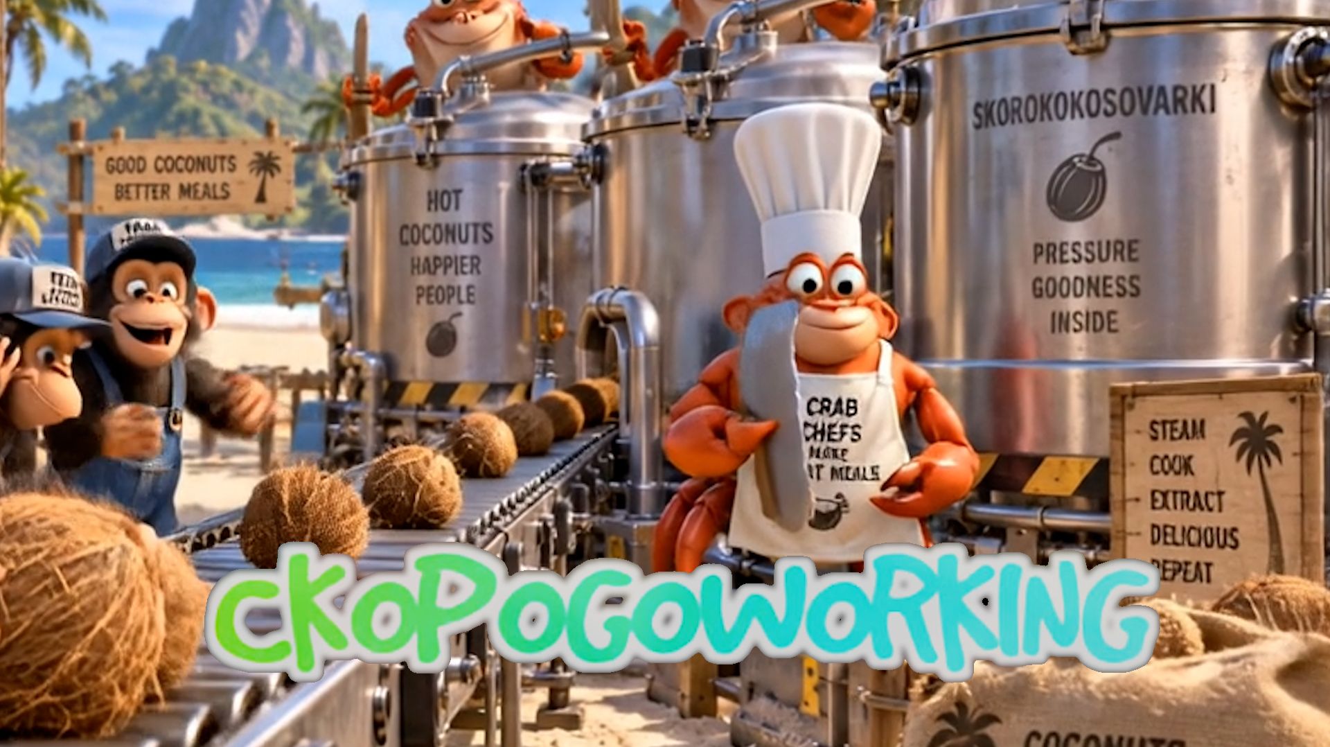 ПРО КОКОСОВАРОВ скороговорка