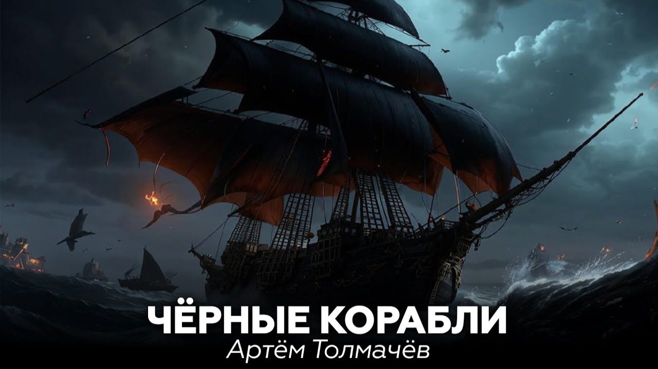 ЧЁРНЫЕ КОРАБЛИ — Артём Толмачёв 🎧 аудиокнига, рассказ, фэнтези, приключения, боевик