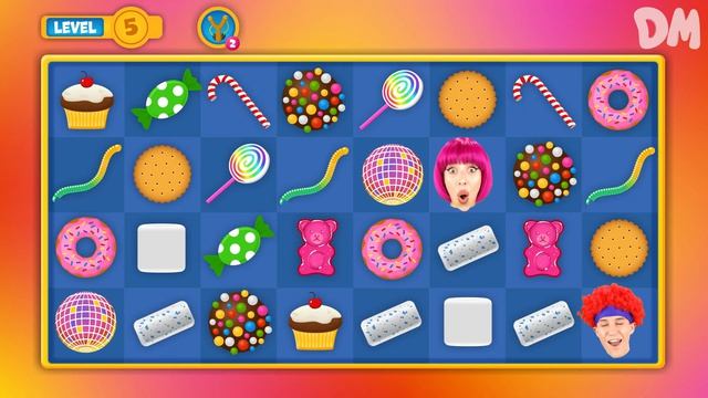 Игра с конфетами | Развивающие Мультики Для Детей | Dominoki