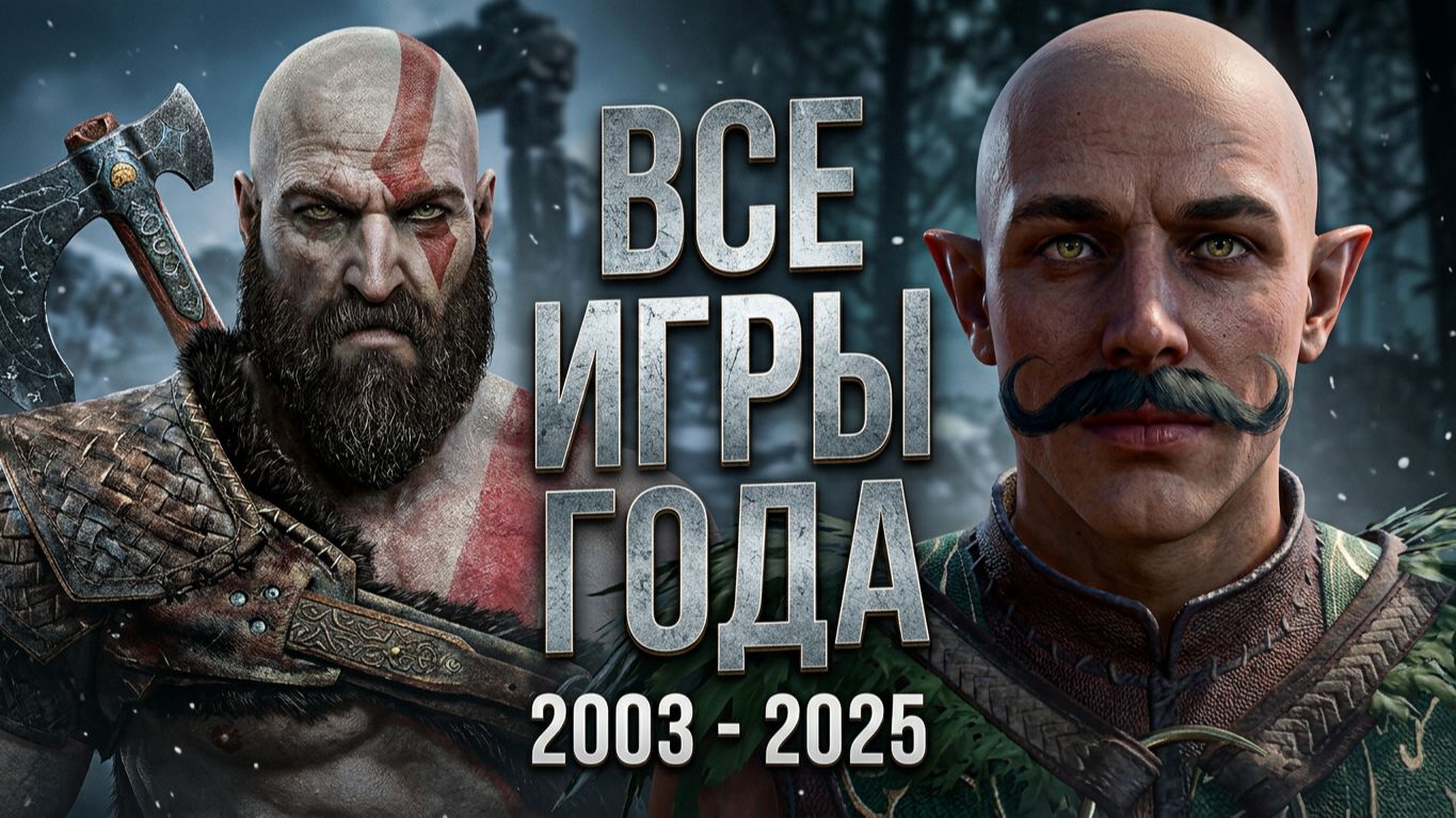 ВСЕ ИГРЫ ГОДА: 2003 - 2025
