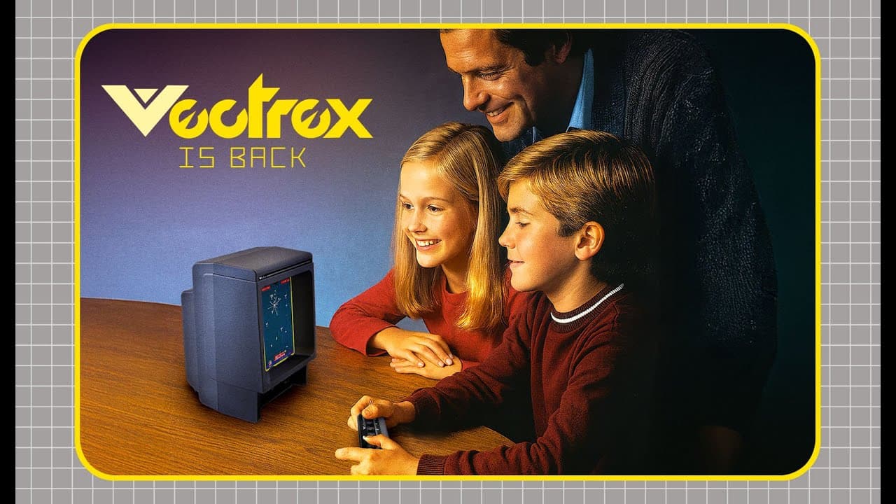 Vectrex Mini Console - Official Trailer! (New)