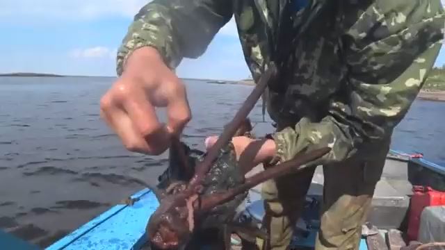 СО ДНА МОРЯ ВЫТАСКИВАЮ ЧЕРВЕЙ НА РЫБАЛКУ!