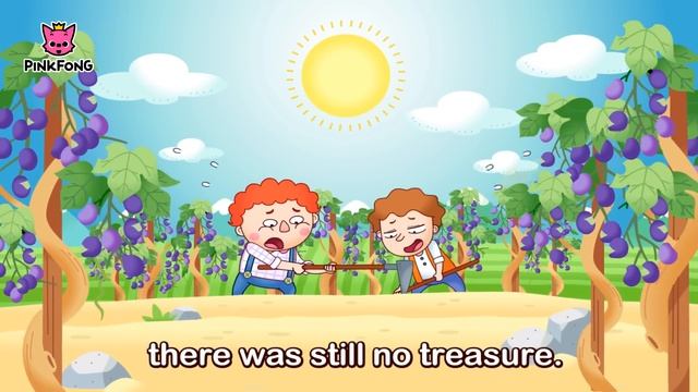 Сокровище в винограднике  Басни Эзопа  Истории PINKFONG для детей