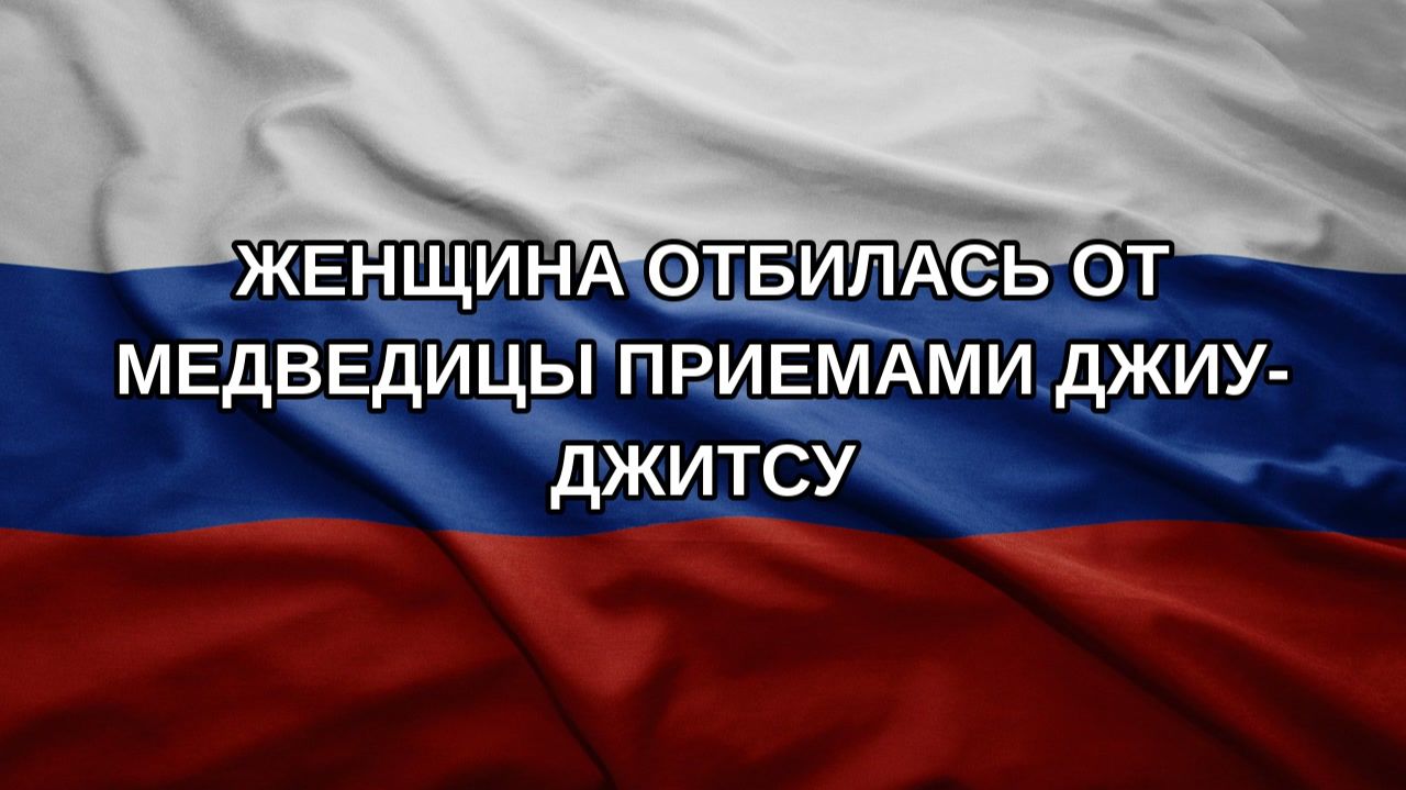 Женщина отбилась от медведицы приемами джиу-джитсу