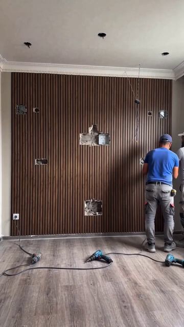 ТВ зона за один день. Интерьерные панели АРХИДЕК.РУС