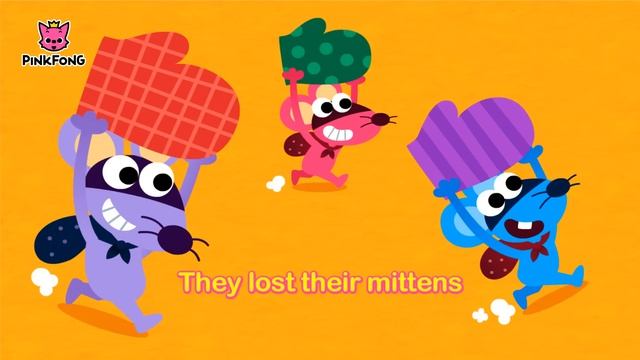 Три маленьких котенка  Мать Гусыня  Детские стишки  Песни PINKFONG для детей