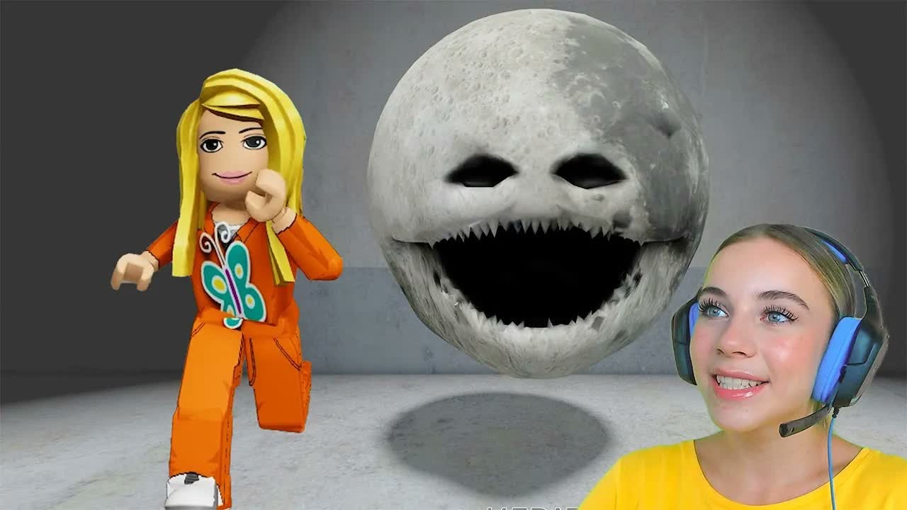 ПОБЕГ ОТ ЛУНЫ ПРОСНУЛАСЬ в ROBLOX!