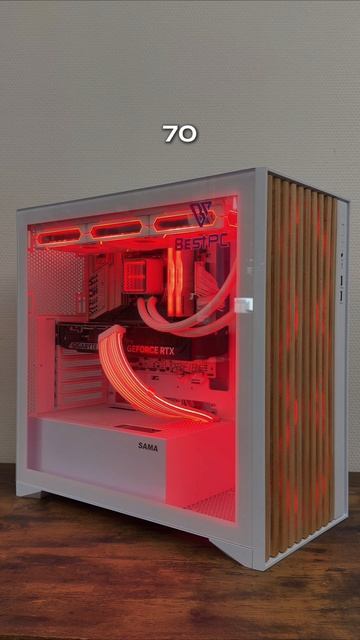 Собрали стильный игровой ПК для игры в 2K: I5-14400F, 32 ГБ DDR5 памяти, RTX 5070 на 12 ГБ и 2
