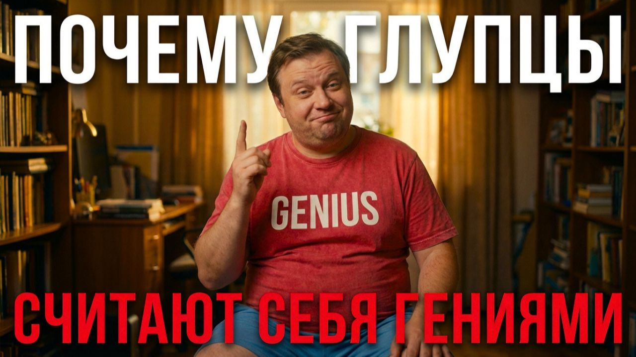Почему ГЛУПЦЫ всегда уверены в себе? | Эффект Даннинга-Крюгера