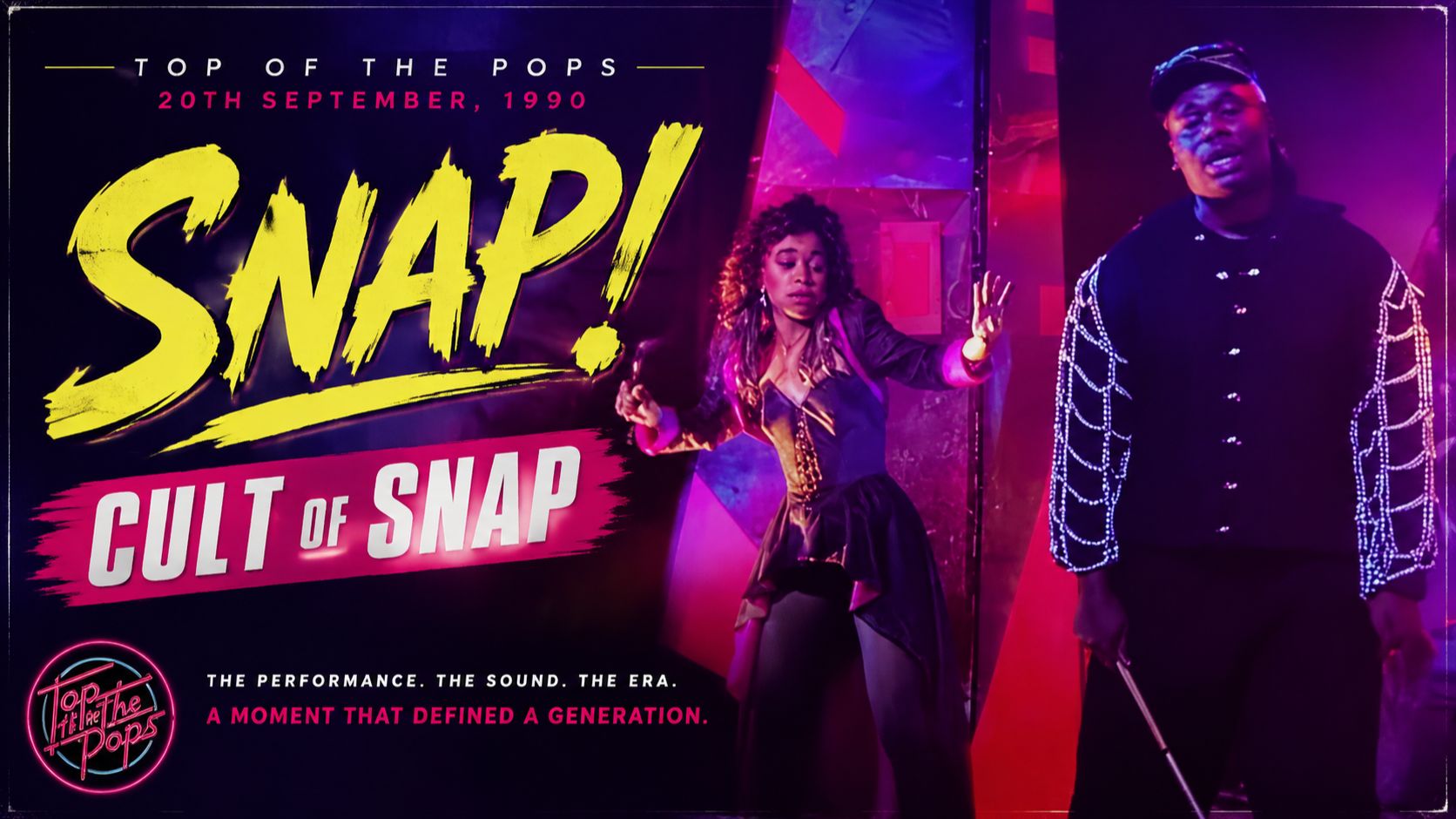 Snap! - Cult Of Snap (Top Of The Pops, 20Th September, 1990) ᵁᴴᴰ