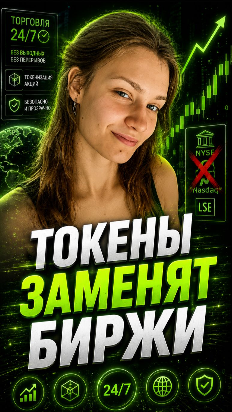 Токены заменят биржи