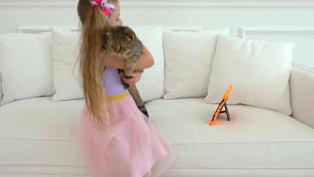 Диана и Рома Новая игра для детей Love, Diana Dress Up