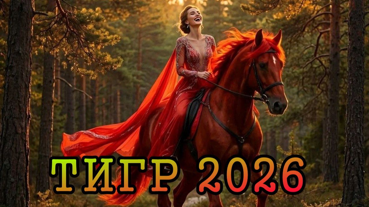 2026 год для рожденных в год ТИГРА таро прогноз (1962,1974,1986,1998,2010).