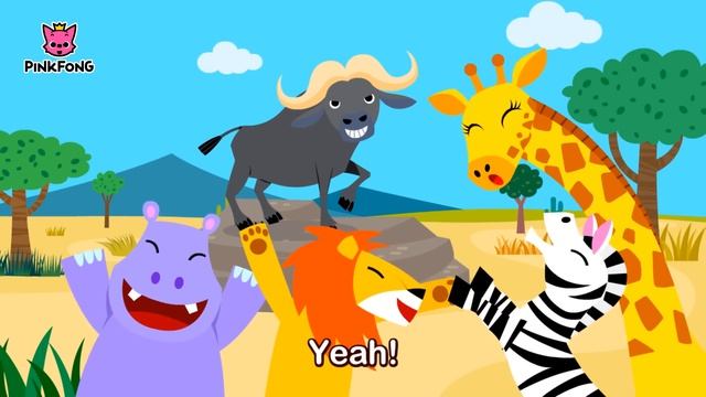 Следи за мной, Буйвол | Буйвол | Песни о животных | Песни PINKFONG для детей